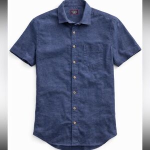 UNTUCKit Navy Casual Button Down Shirt